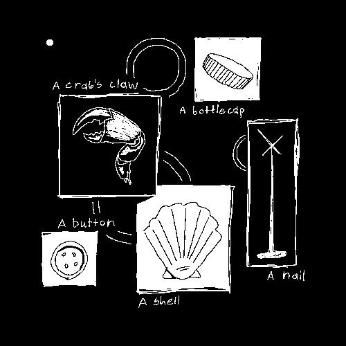 Illustration from my short story &quot;Beachcombing&quot;