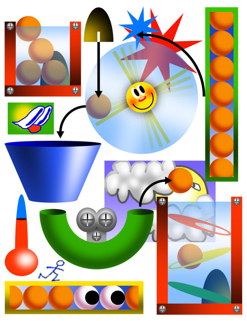 Amazing ball machine